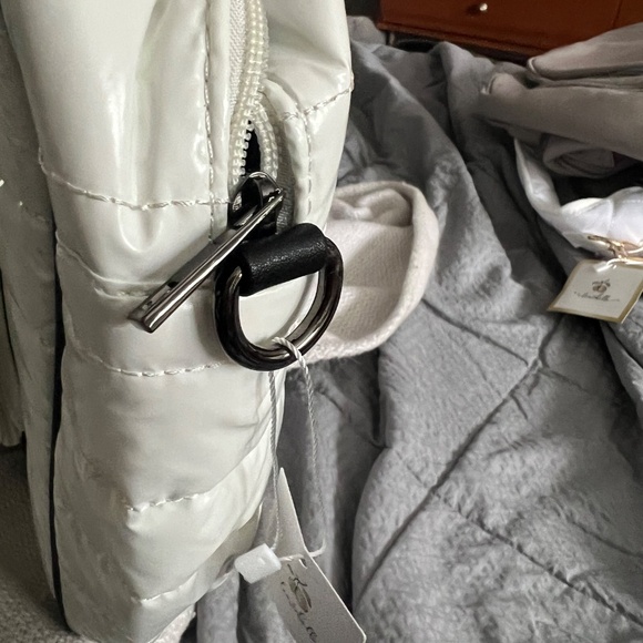 New with tags Lemonbella Judy pickleball white tote - Picture 2 of 6